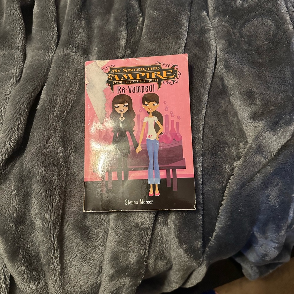 Pink and Black Book Cover - Re-Vamped! by Sienna Mercer